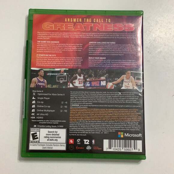 NBA 2K23 for Xbox Series X NEW SEALED - Picture 2 of 7